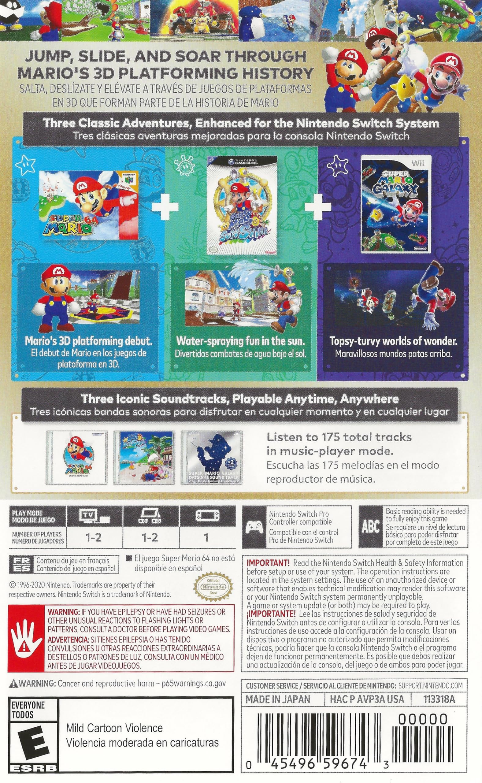 Amazon.com: Super Mario 3D All-Stars - Nintendo Switch (Renewed